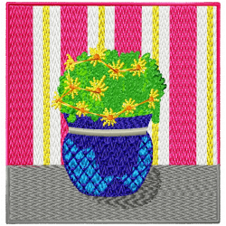 Flowers Embroidery Design 9